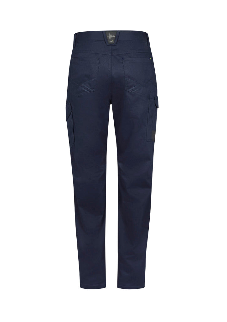 Mens Summer Cargo Pant (Regular) Navy back view