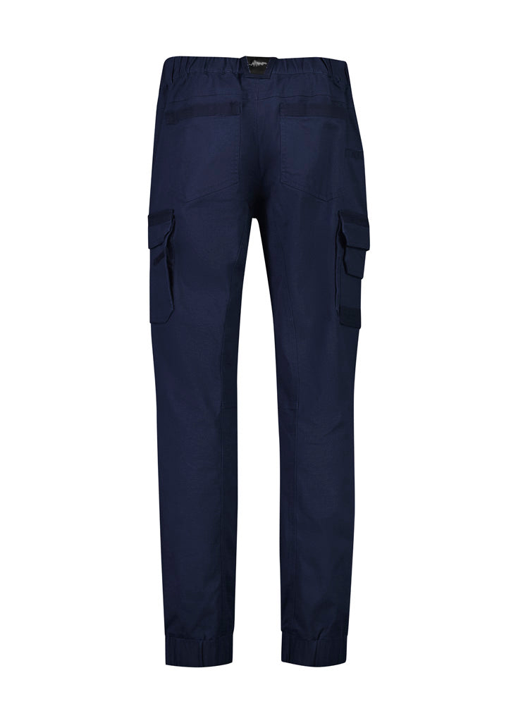 Mens Streetworx Heritage Pant - Cuffed Navy back view