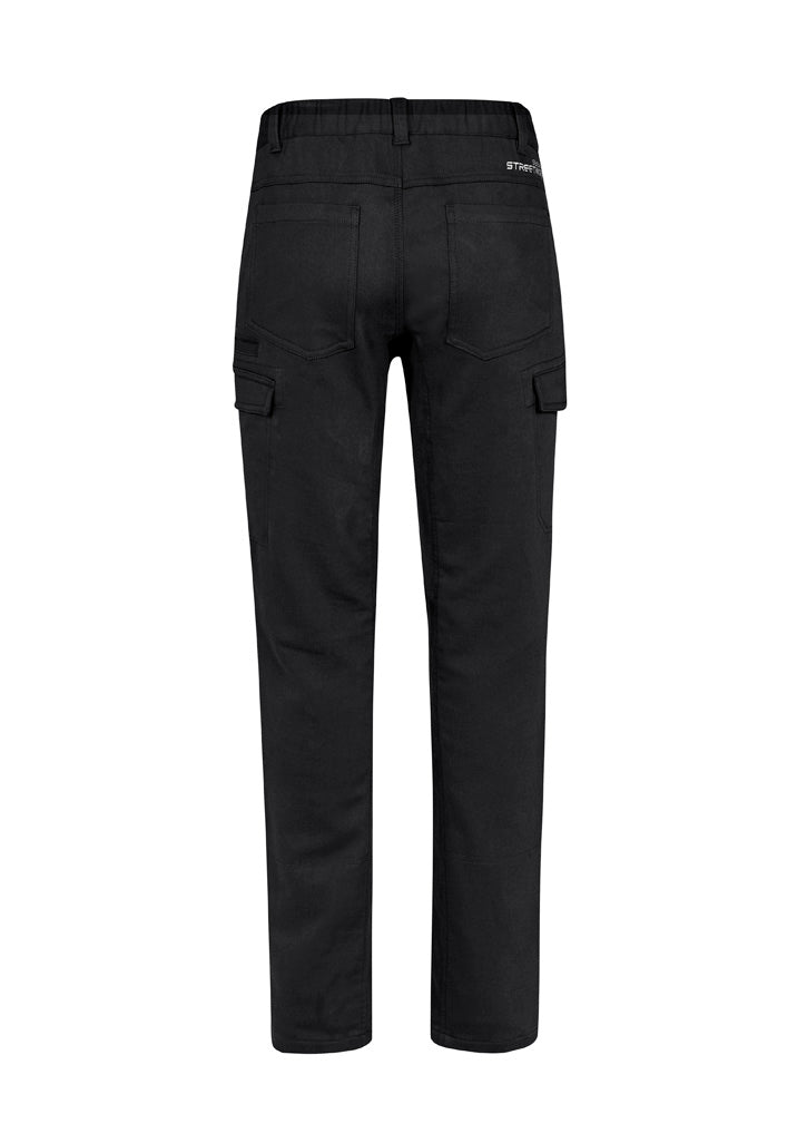 Mens Streetworx Comfort Pant Black back view