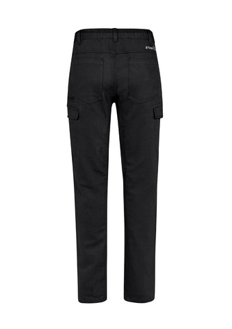 Mens Streetworx Comfort Pant Black back view