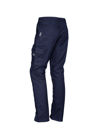 Mens Rugged Cooling Cargo Pant (Regular) Navy back view