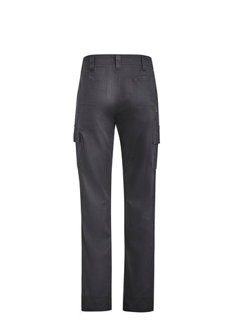 Mens Lightweight Drill Cargo Pant Charcoal back view