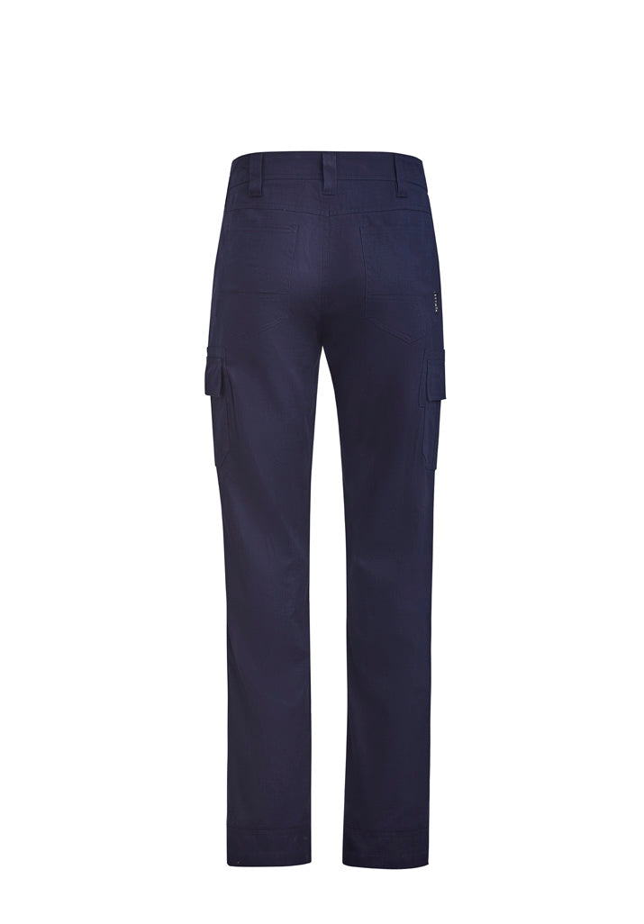 Mens Lightweight Drill Cargo Pant Navy back view
