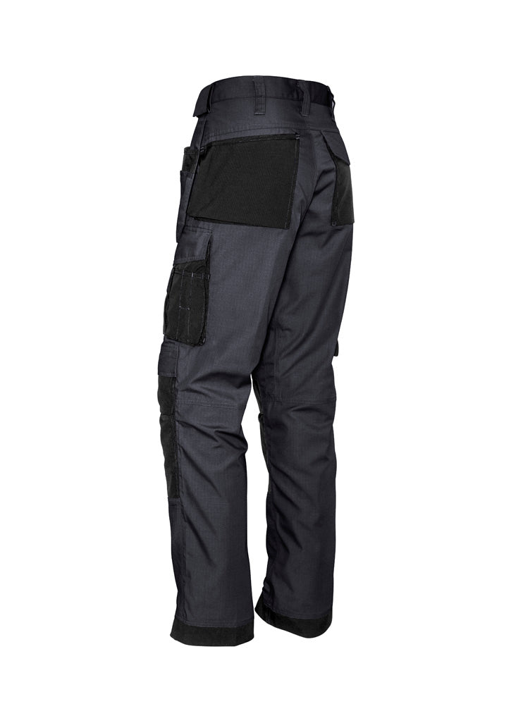 Mens Ultralite Multi-Pocket Pant Charcoal/Black back view