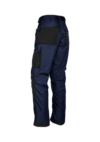 Mens Ultralite Multi-Pocket Pant Navy/Black back view