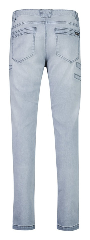 Mens Streetworx Stretch Jean Light Blue back view