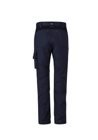 Mens Streetworx Tough Pant Navy back view