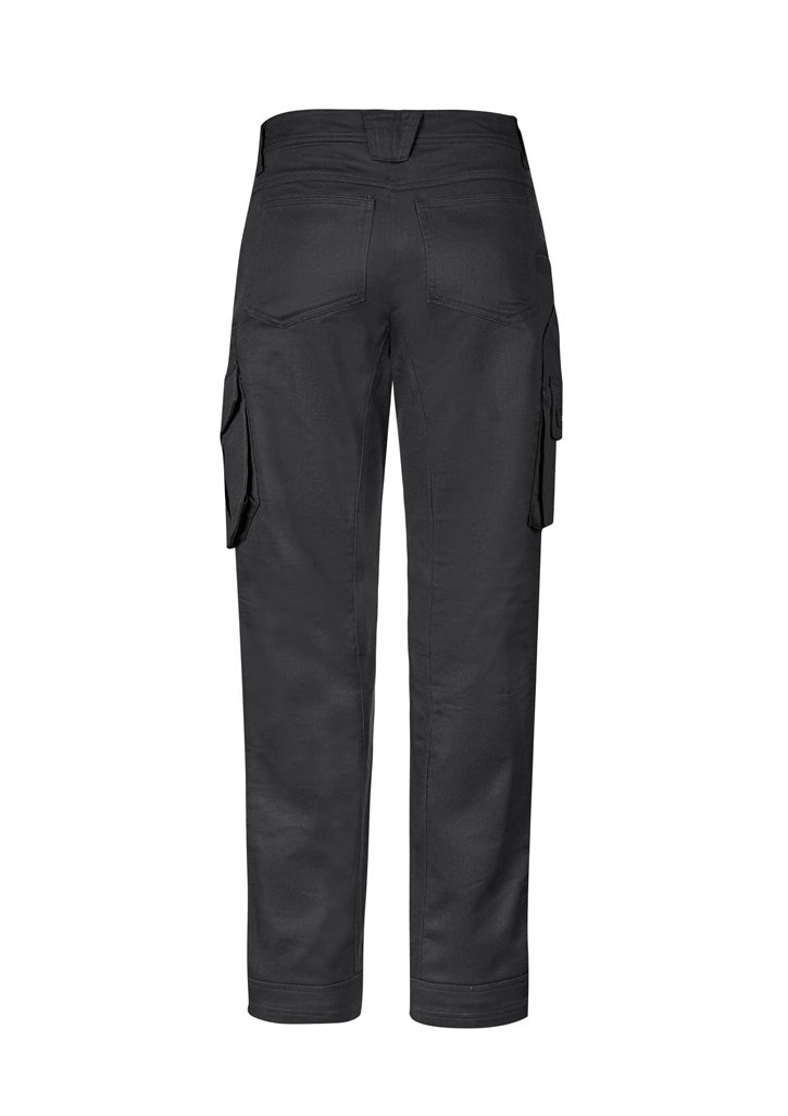 Mens Rugged Cooling Stretch Pant Charcoal back view