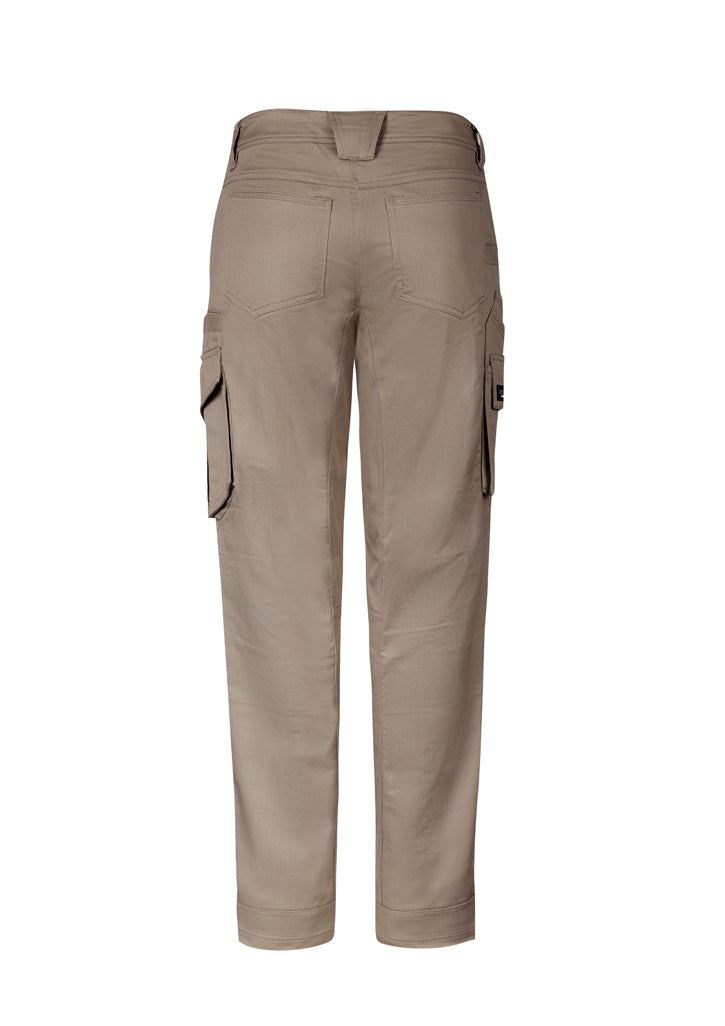 Mens Rugged Cooling Stretch Pant Khaki back view