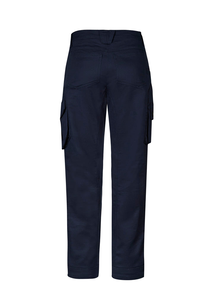 Mens Rugged Cooling Stretch Pant Navy back view