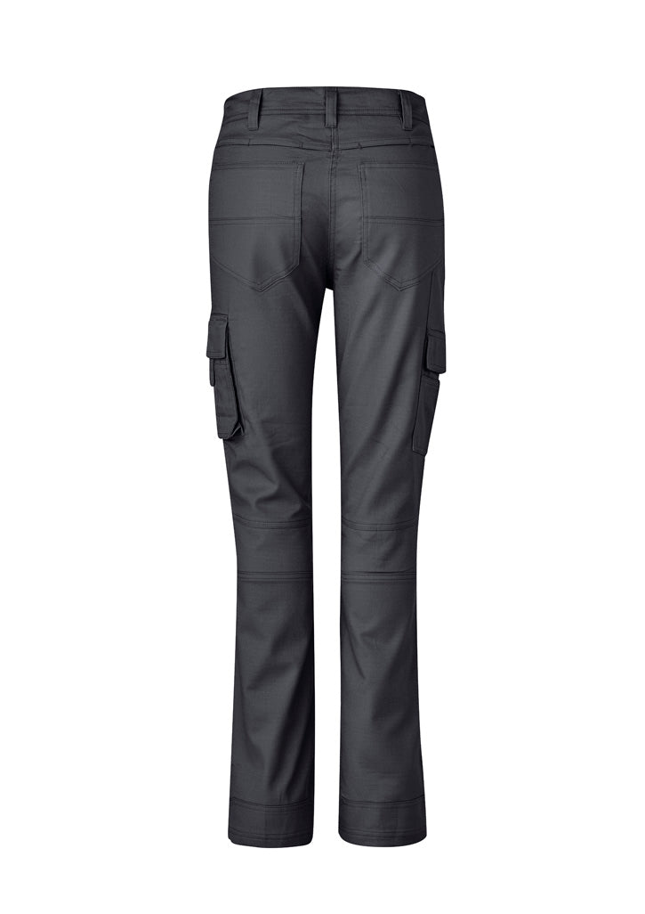 Womens Rugged Cooling Cargo Pant Charcoal back view
