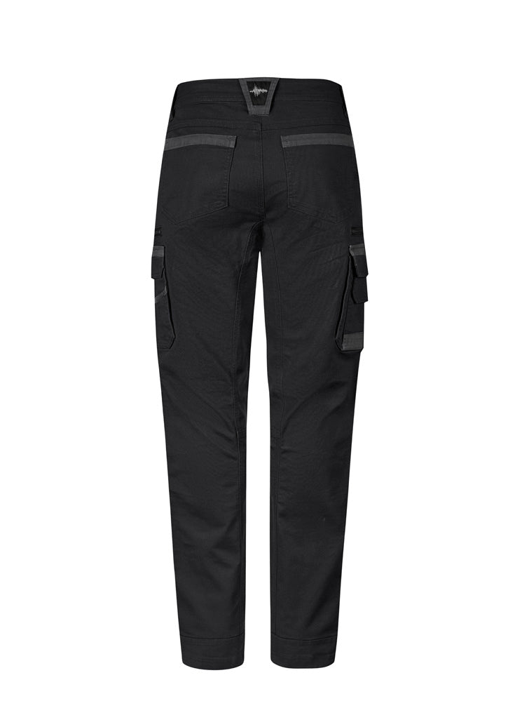 Mens Streetworx Heritage Pant Black back view