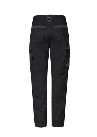 Mens Streetworx Heritage Pant Black back view