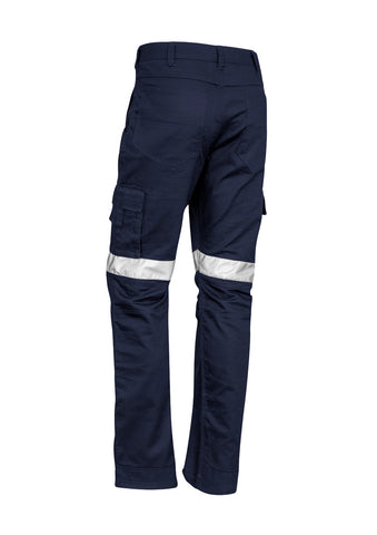 Mens Rugged Cooling Taped Pant (Stout) Navy back view