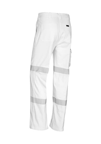 Mens Bio Motion Taped Pant (Regular) White back view