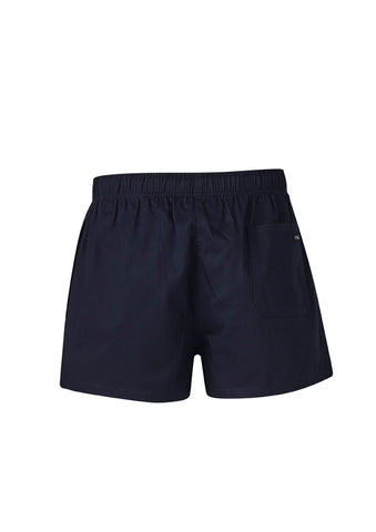 Mens Rugby Short Navy back view