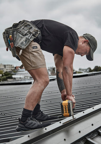 Mens Essential Stretch Cargo Short-ZS235-syzmik-2