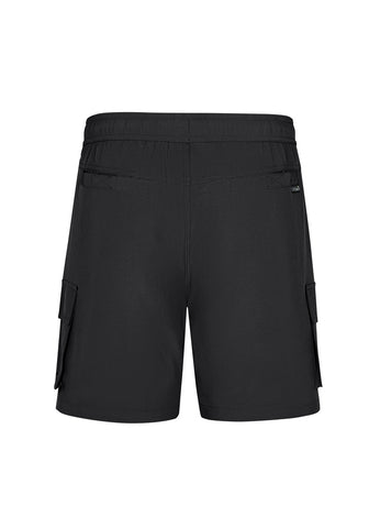 Mens Streetworx Board Short Black back view