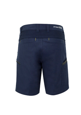 Mens Streetworx Stretch Short Navy back view