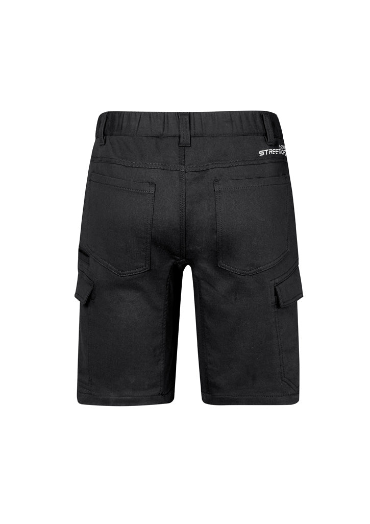 Mens Streetworx Comfort Short Black back view