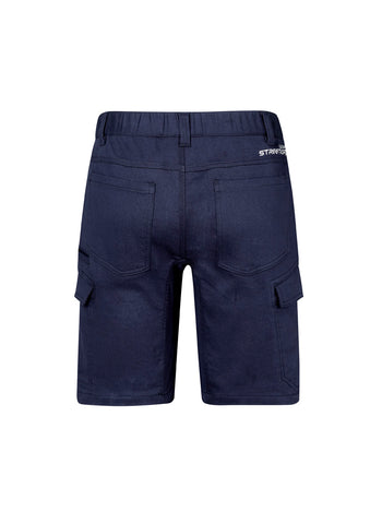 Mens Streetworx Comfort Short Navy back view