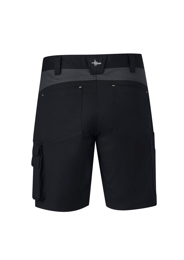 Mens Streetworx Tough Short Black back view