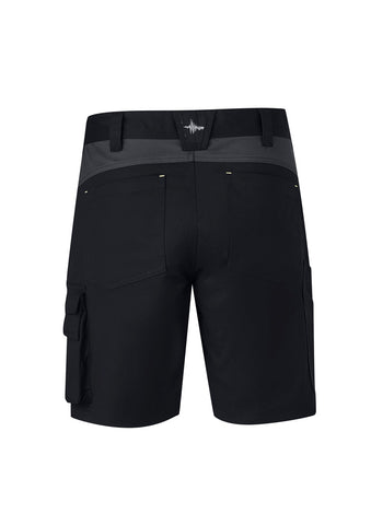 Mens Streetworx Tough Short Black back view