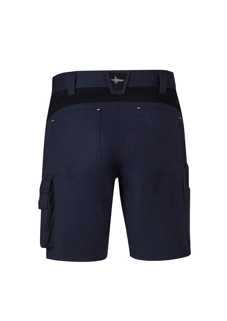 Mens Streetworx Tough Short Navy back view