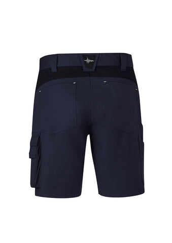 Mens Streetworx Tough Short Navy back view