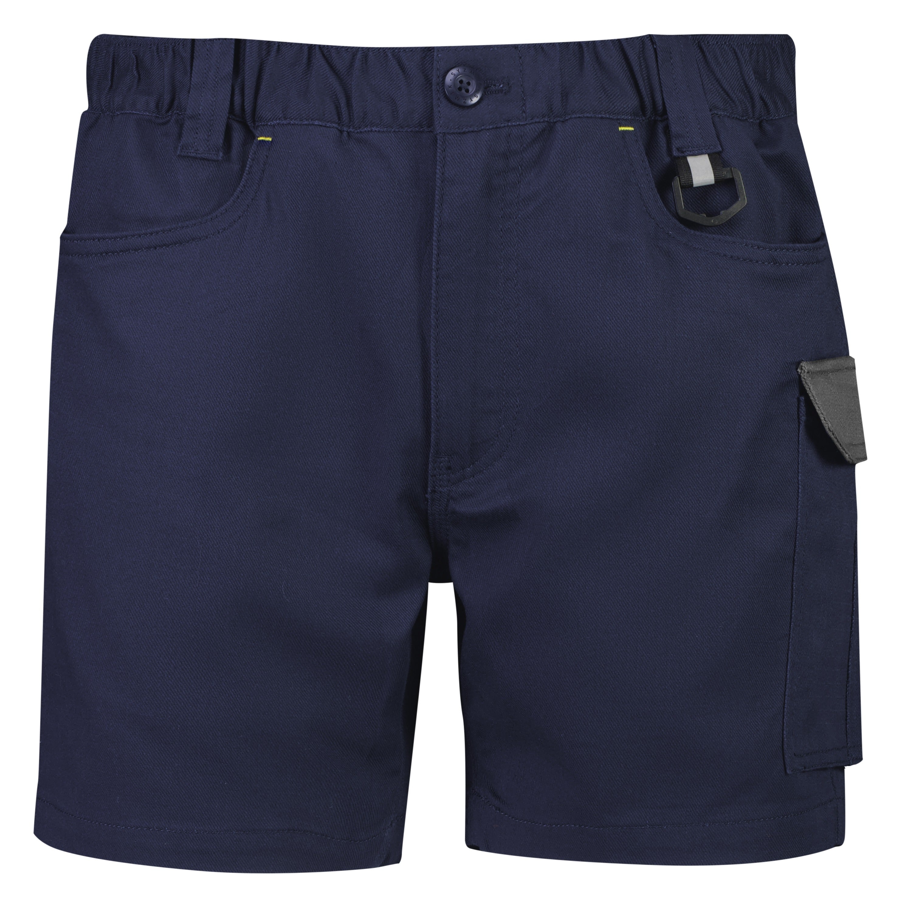 Mens Rugged Cooling Stretch Short Short in Navy