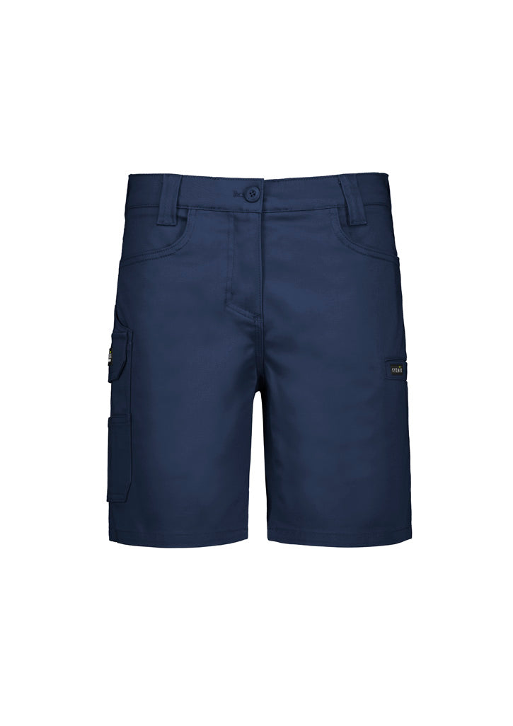 Womens Essential Stretch Cargo Short-ZS735-syzmik-2