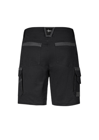 Mens Streetworx Heritage Short Black back view