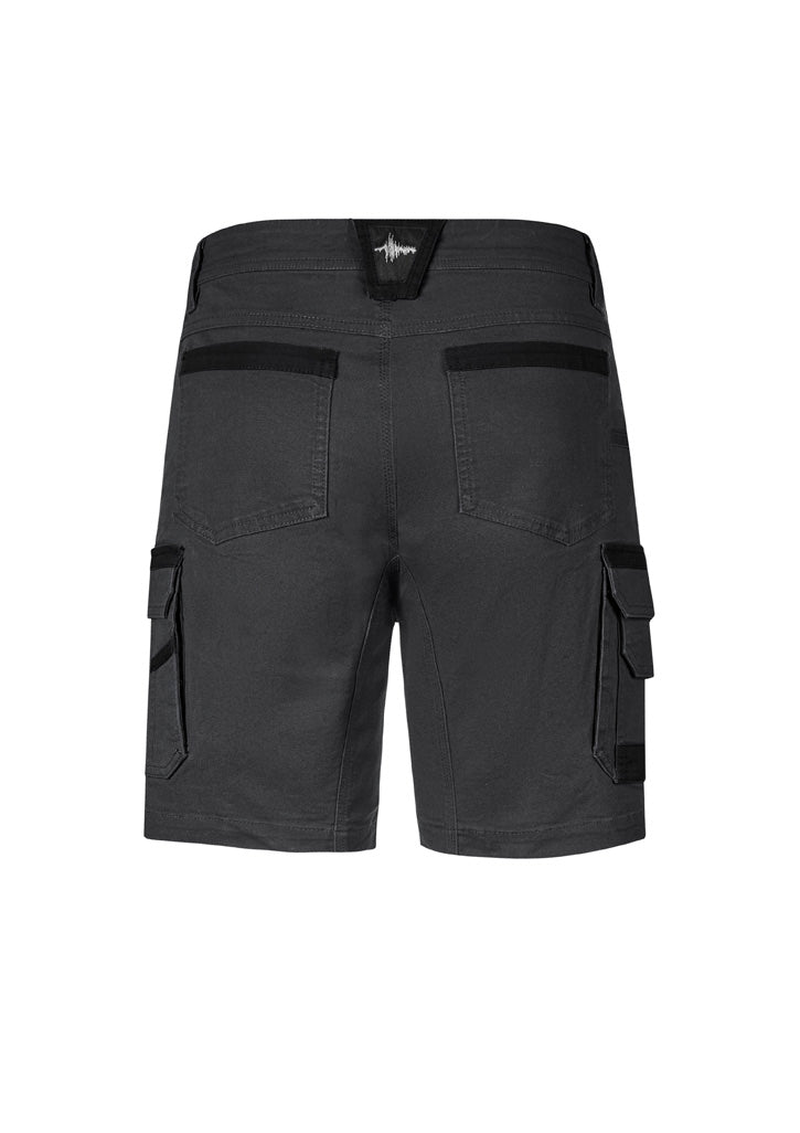 Mens Streetworx Heritage Short Charcoal back view