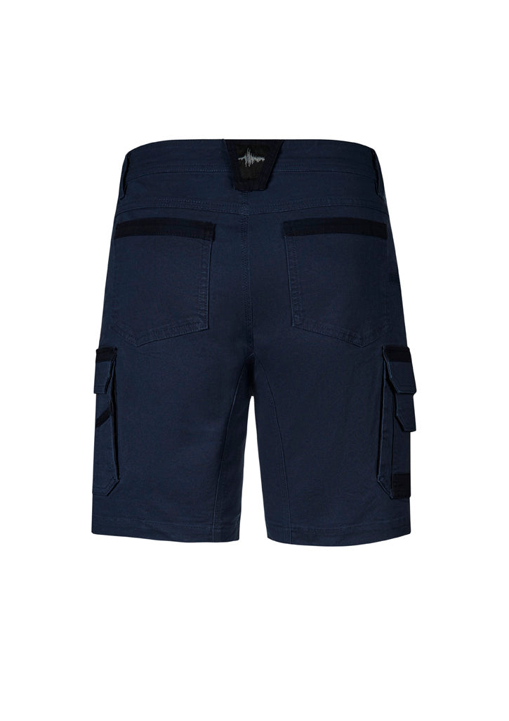 Mens Streetworx Heritage Short Navy back view