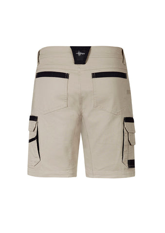 Mens Streetworx Heritage Short Stone back view