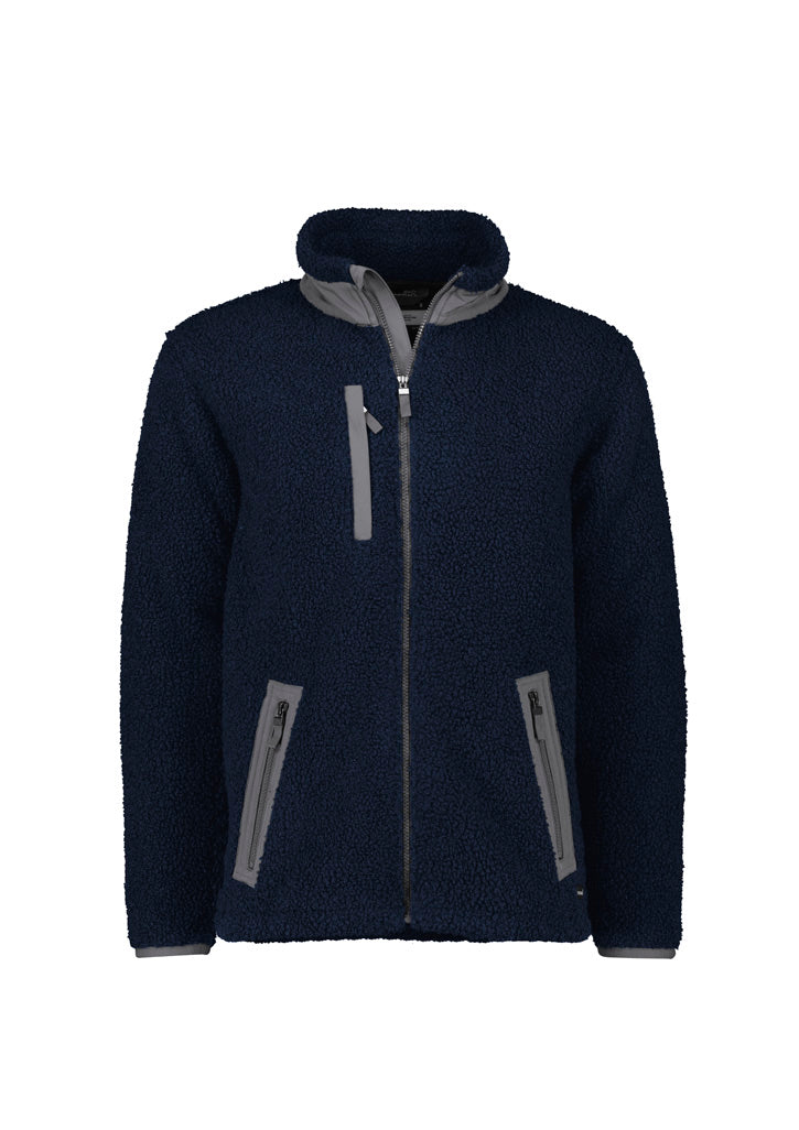 Unisex Streetworx Full Zip Sherpa Fleece-ZT285-syzmik-2
