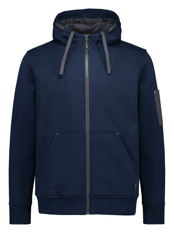 Unisex Zip Front Multi in Navy/Charcoal