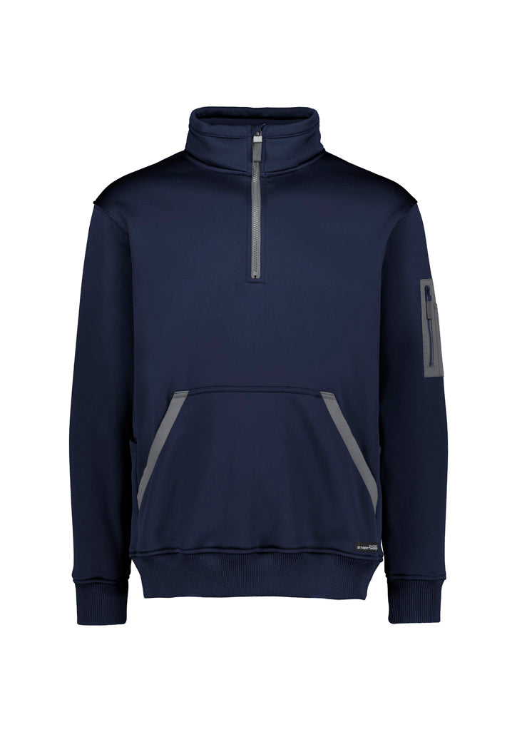 Unisex Streetworx Water Resistant 1/4 Zip Pullover-ZT665-syzmik-0