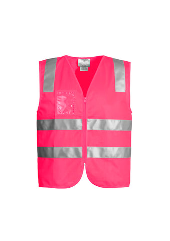 Unisex Hi Vis Zip Vest-ZV998-syzmik
