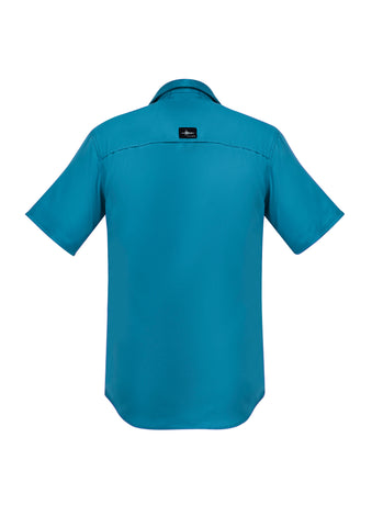 Mens Outdoor Short Sleeve Shirt Diesel back view