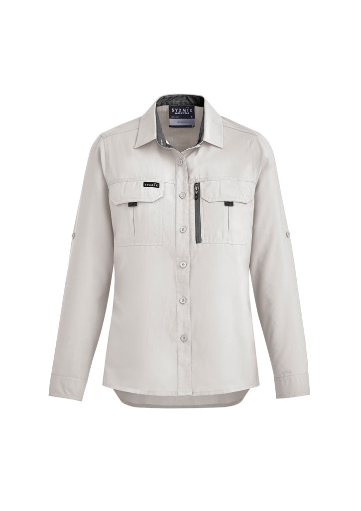 Womens Outdoor Long Sleeve Shirt Natural
