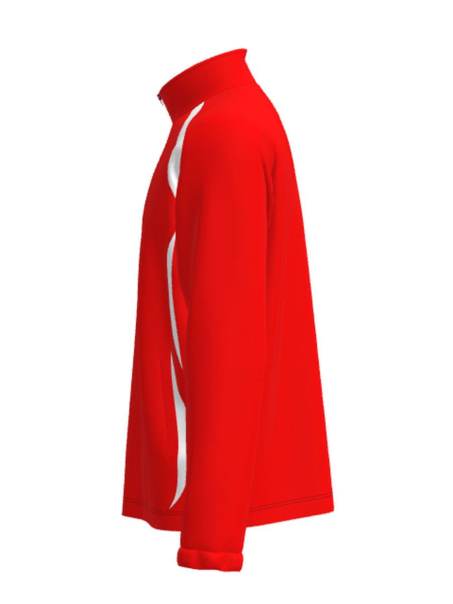 Unisex Adults 1/2 Zip Sports Pull Over Fleece detail