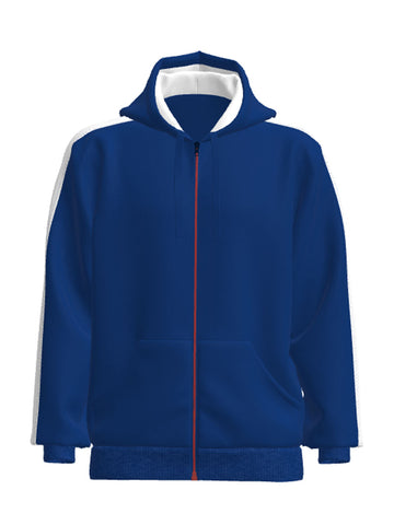 Unisex Adults Contrast Fleece detail