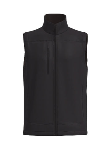 Mens Soft Shell Vest detail