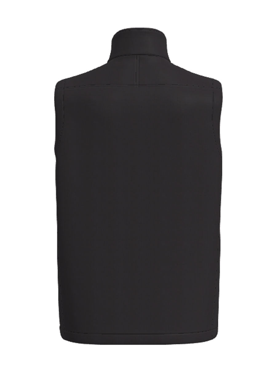 Mens Soft Shell Vest detail
