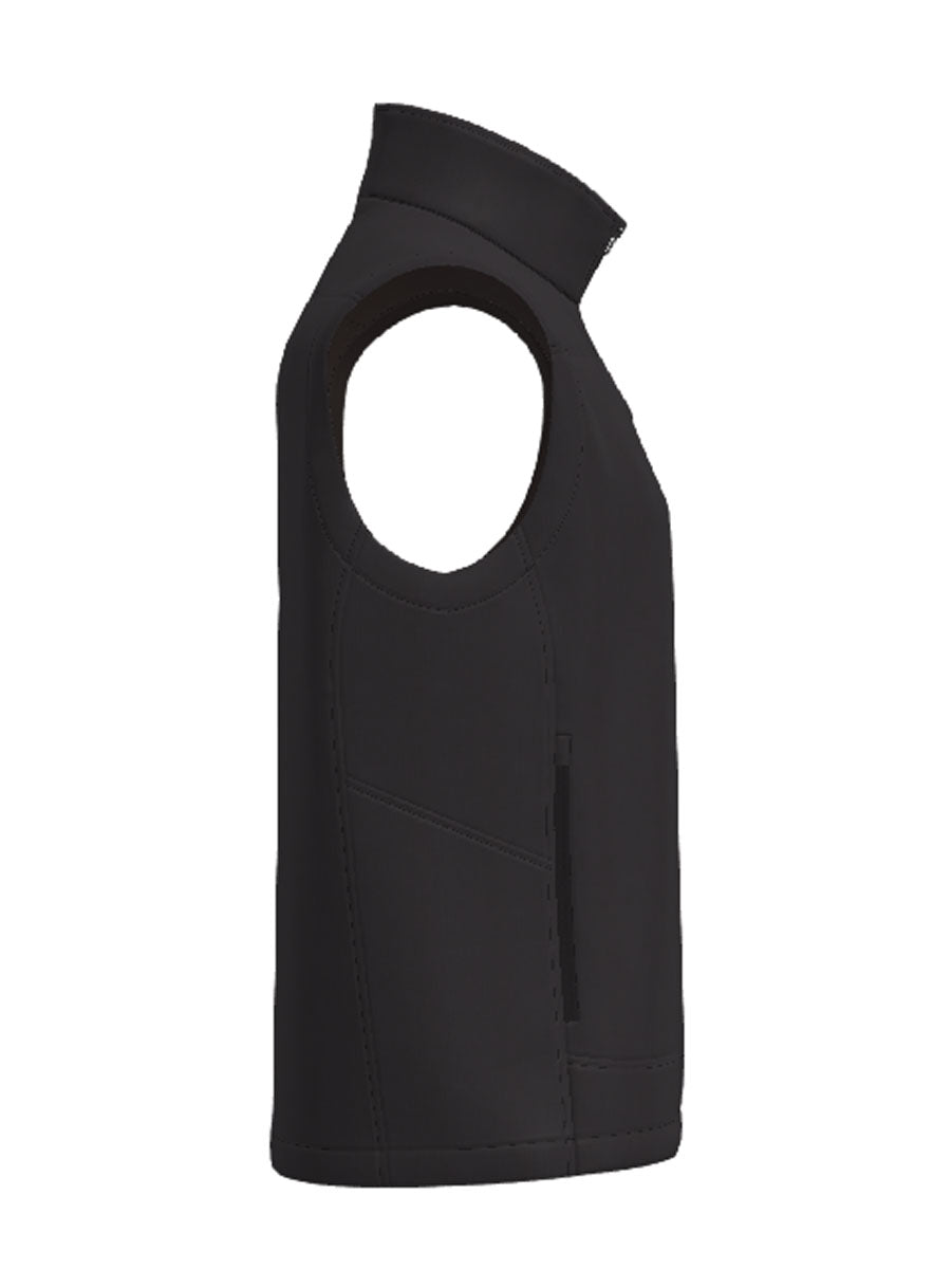 Mens Soft Shell Vest detail