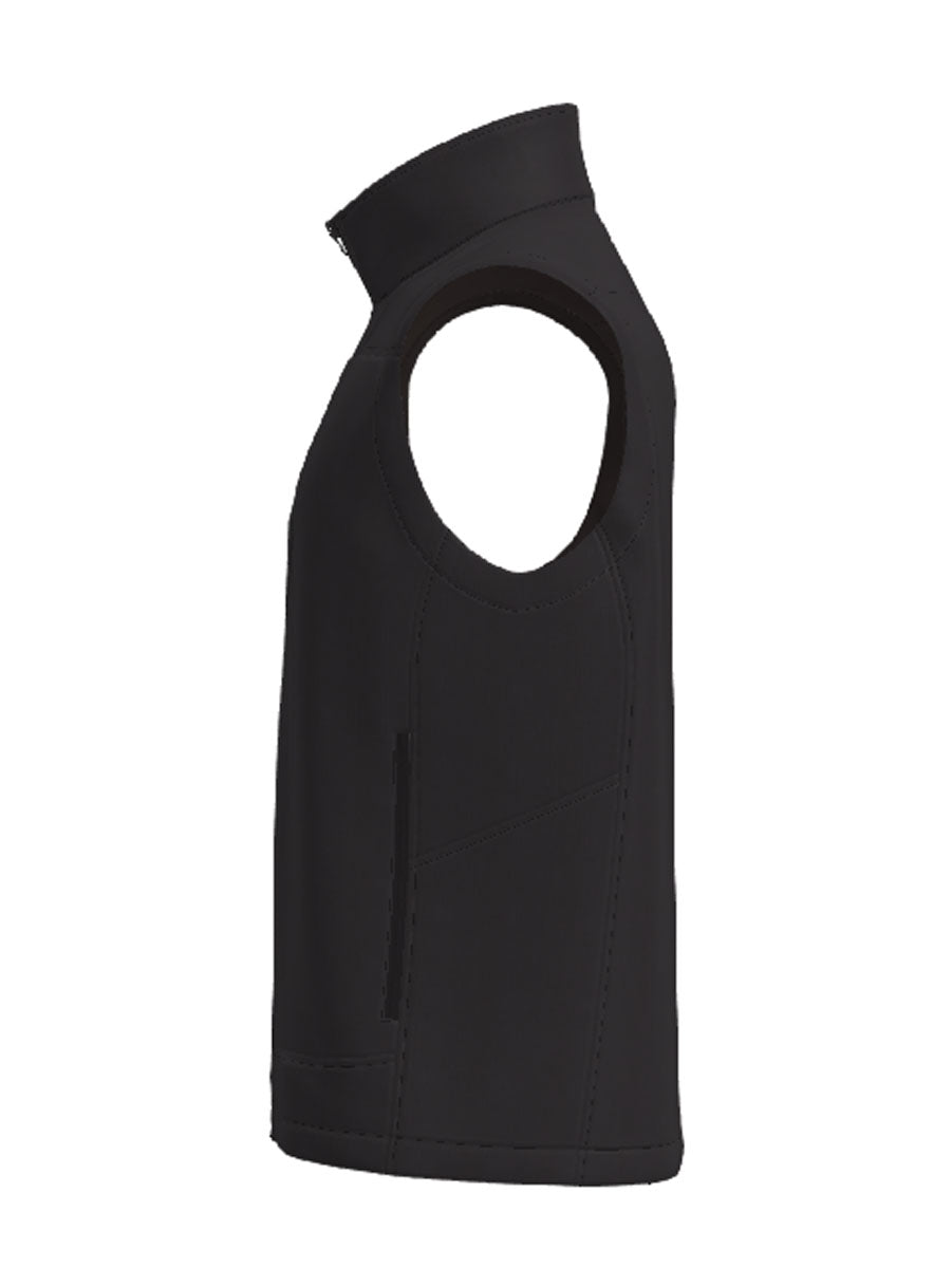 Mens Soft Shell Vest detail