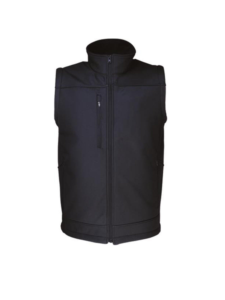 Mens Soft Shell Vest in Navy