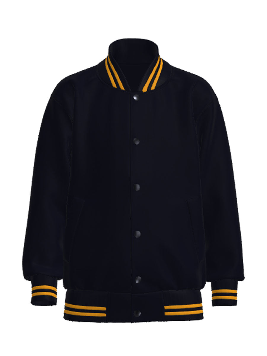 Kids School Wear Bomber Jacket detail