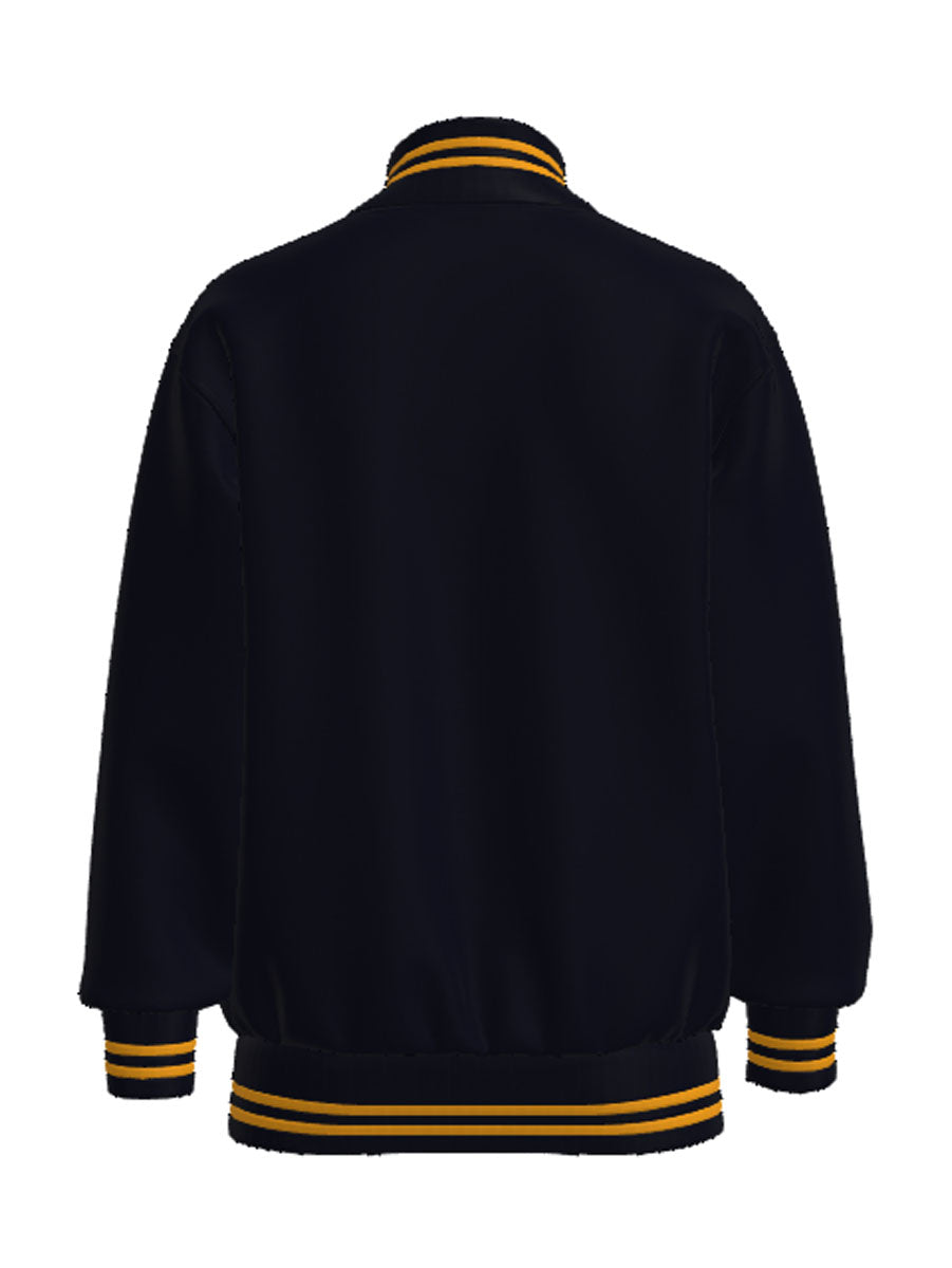 Kids School Wear Bomber Jacket detail